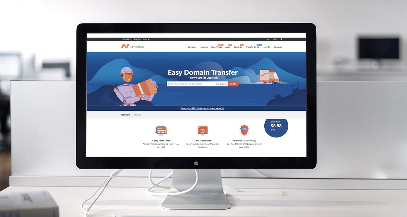 How to Transfer A Domain to Namecheap
