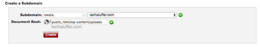Creating Subdomain in cPanel